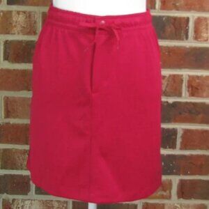 Nike womens athleisure skirt zip pockets Large 12 14 soft stretch luxury …